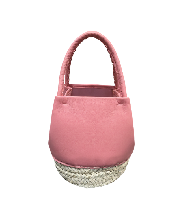 Baby Leather Pink Bucket