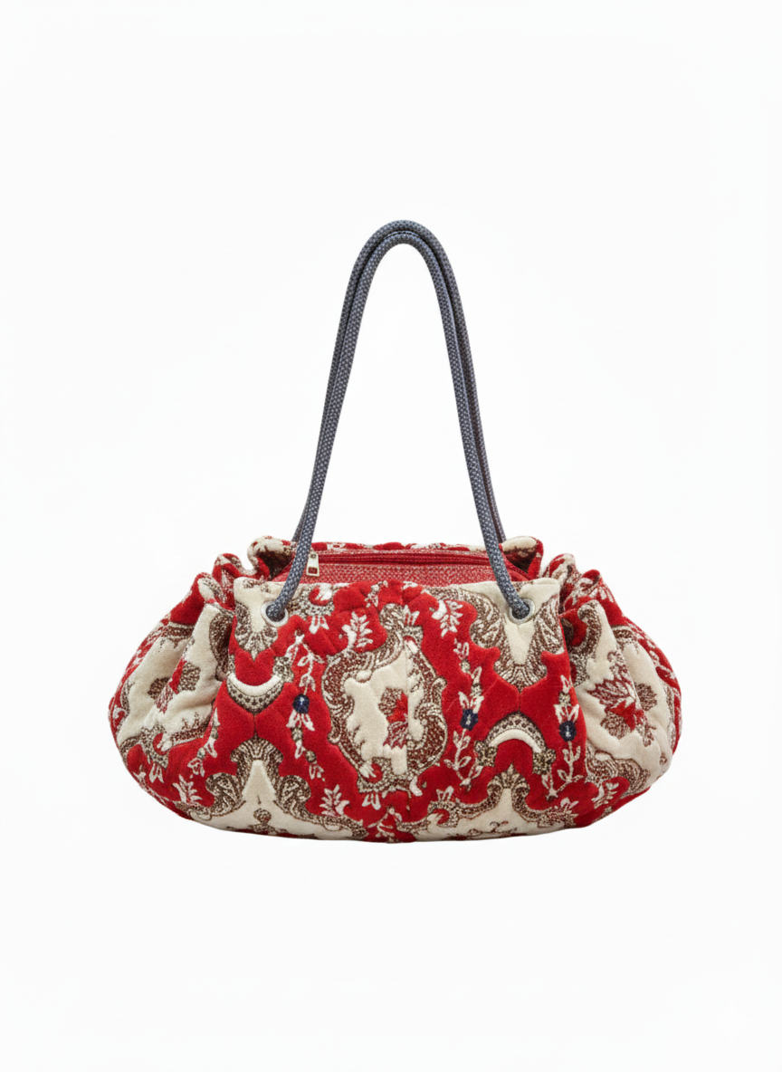 Red Vintage Carpet Weekender