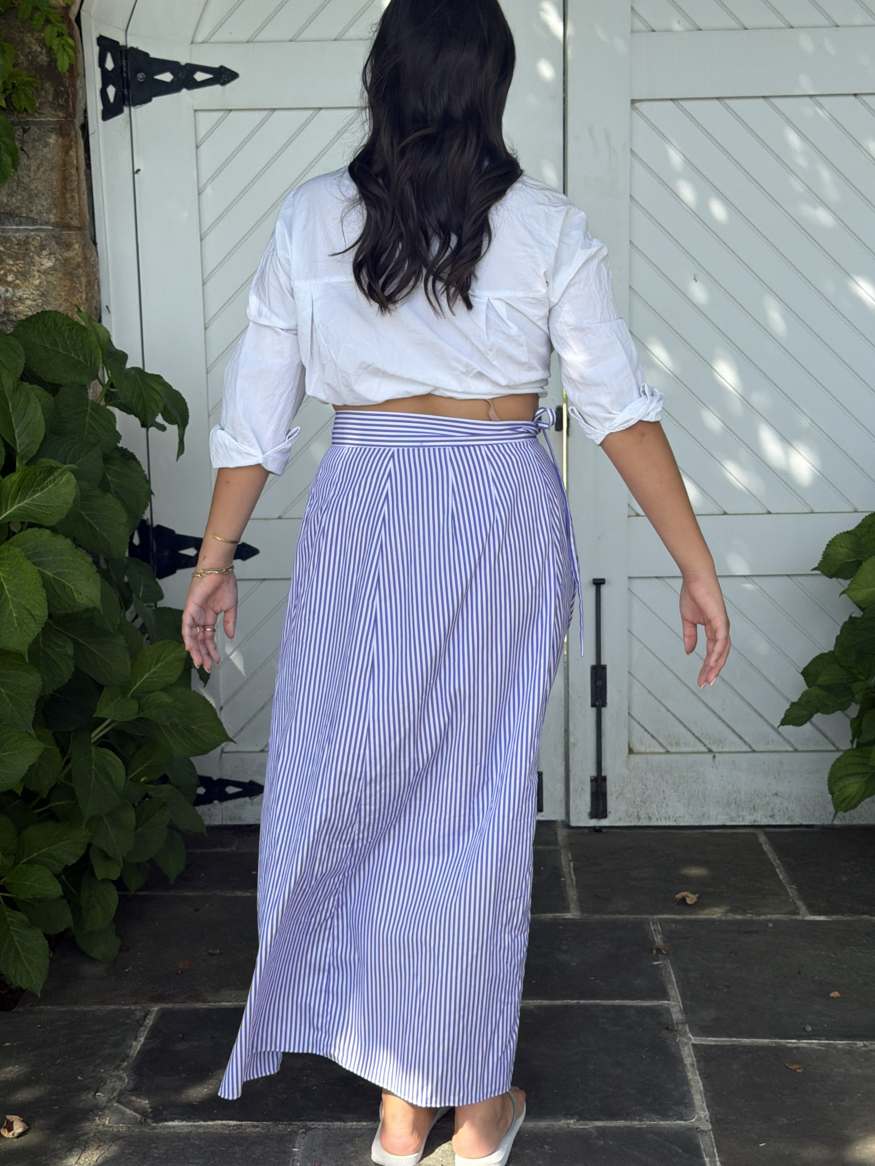 Samantha Purple Stripe
